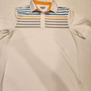 Straight Down men's golf polo. Size M.